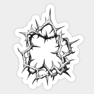 Crown of Thorns Sticker